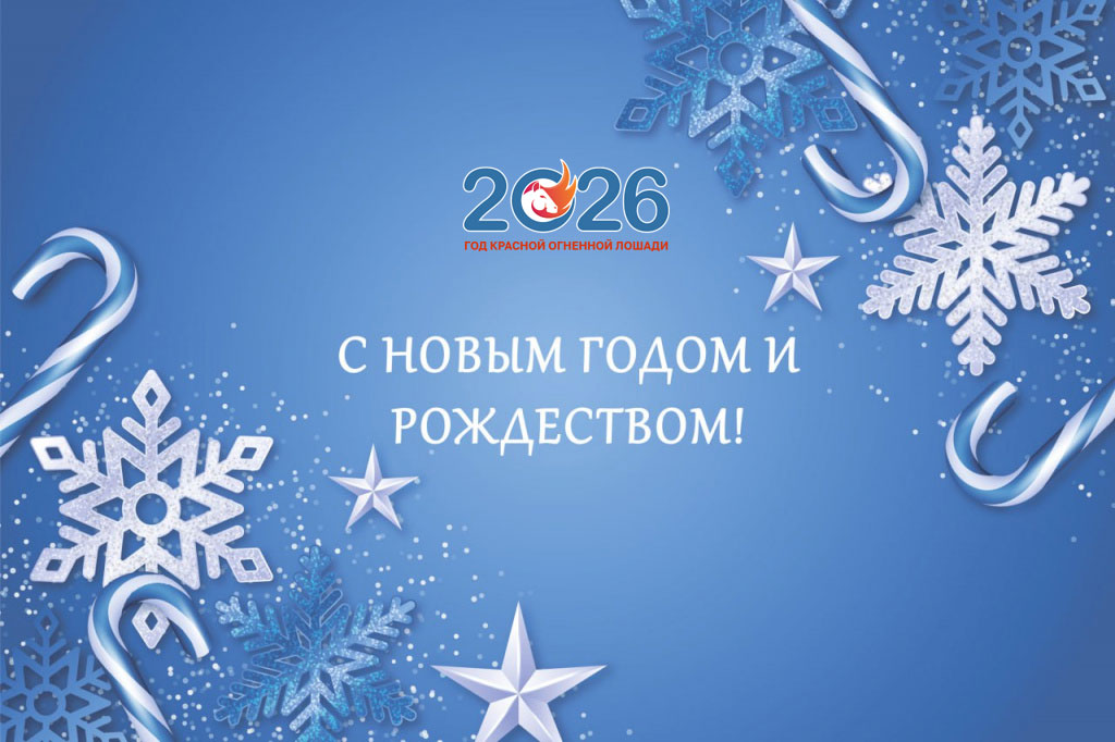 Поздравляем вас с Новым 2026 годом и Рождеством!