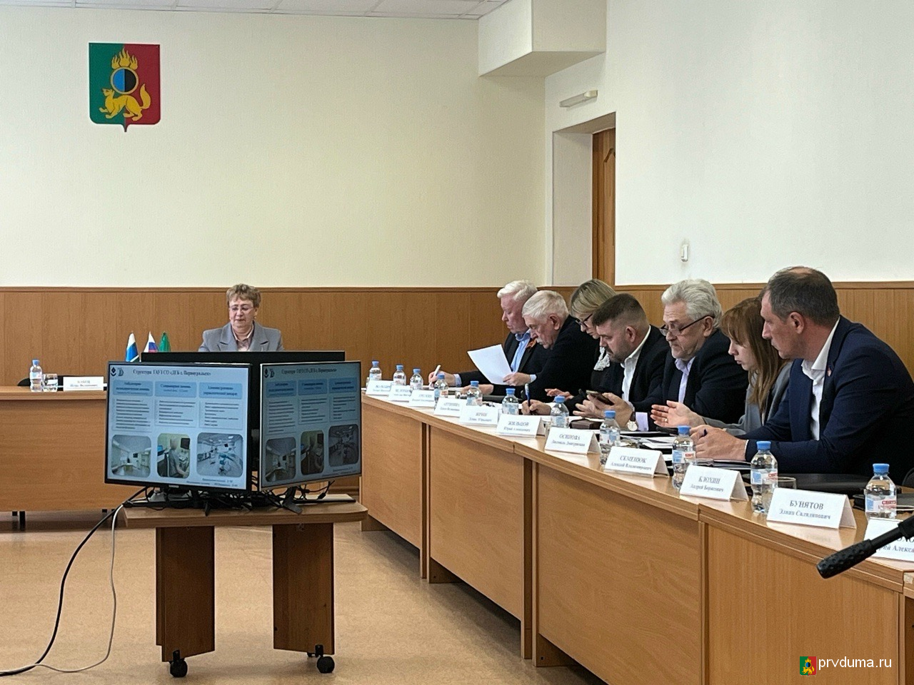 Депутаты заслушали информацию деятельности «Городской больницы»